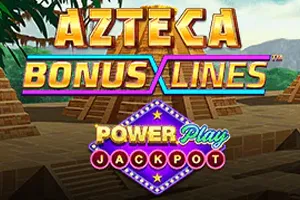 Playtech : Azteca: Bonus Lines Powerplay Jackpot - ADUGAMING