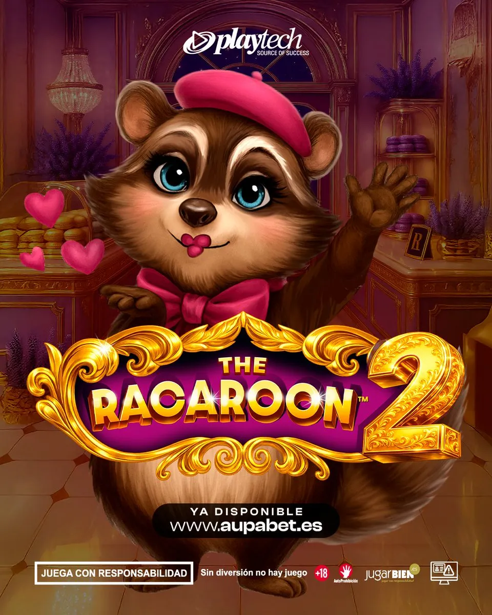 Playtech : The Racaroon 2 - ADUGAMING