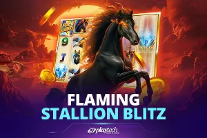 Playtech : Flaming Stallion Blitz - ADUGAMING